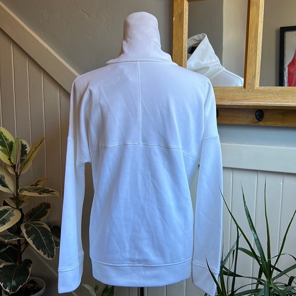 NWT RLX Ralph Lauren Golf White Funnel Neck Pullover with Bell Sleeves - Picture 5 of 12